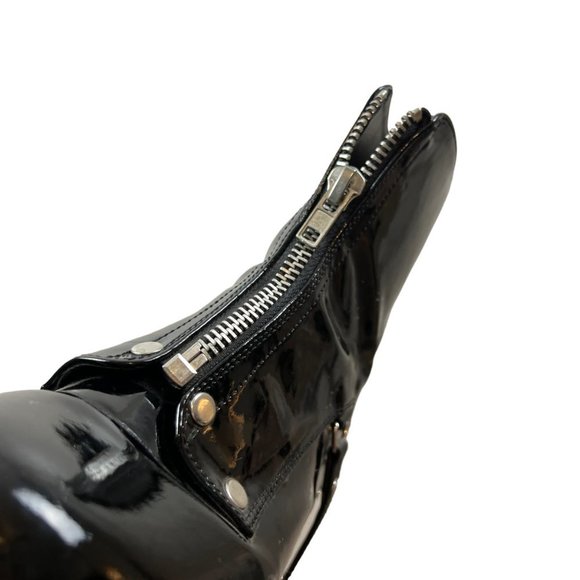 Demonia Black Combat Boots - Picture 11 of 16